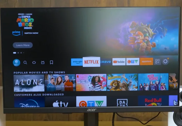 Amazon Fire TV Stick Lite interface