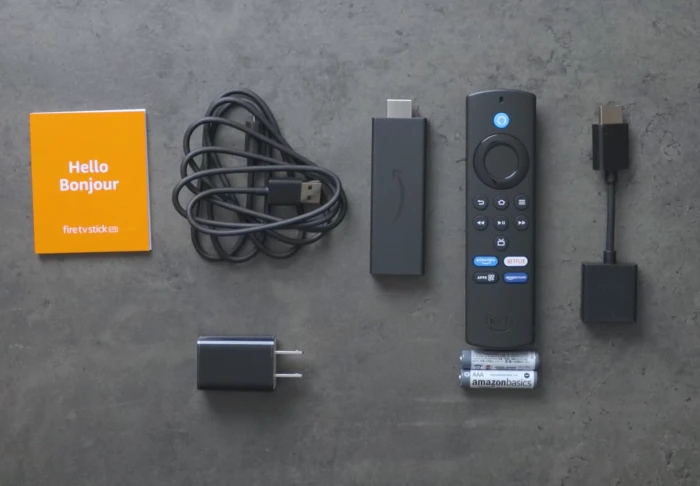 Amazon Fire TV Stick Lite unboxed items