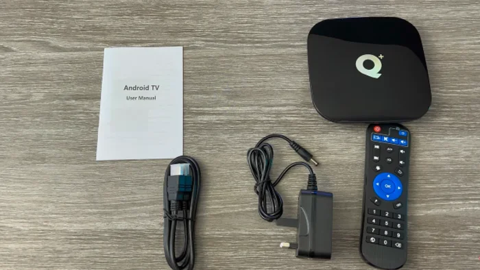 Q Plus Android TV Box unboxing