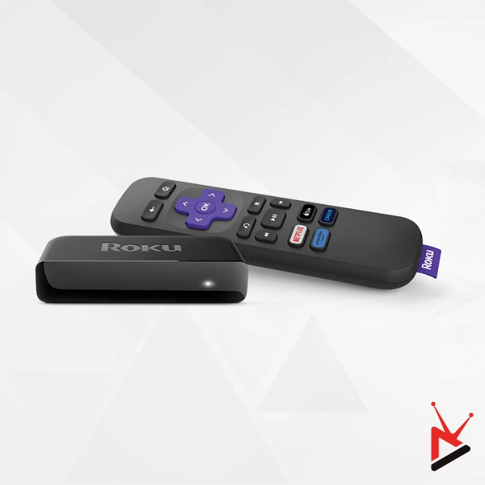 Roku Premiere streaming box with remote