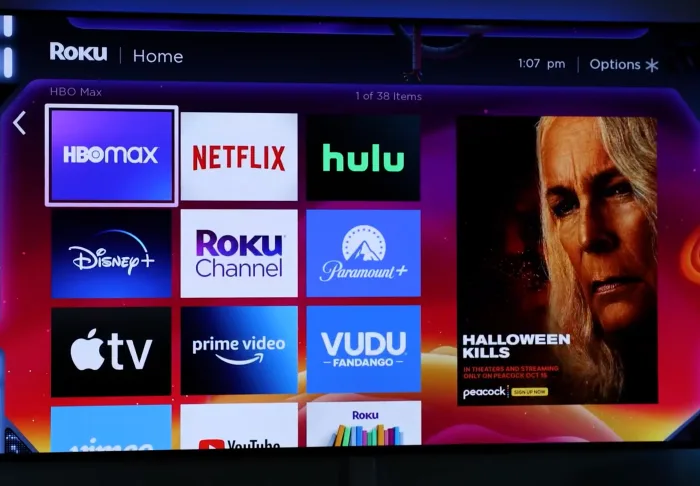 Roku Streaming Stick 4K interface