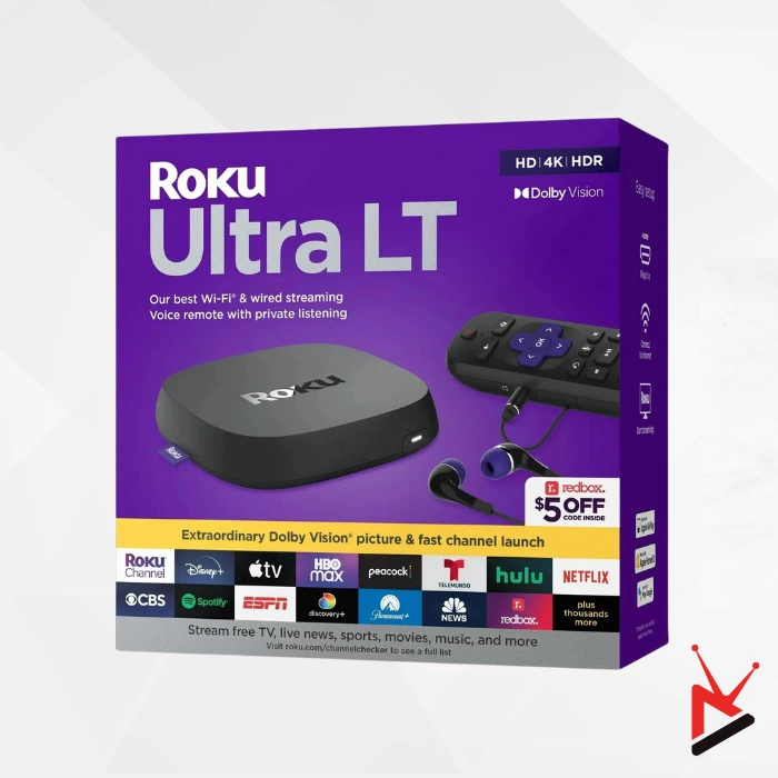 Roku Ultra LT packaging