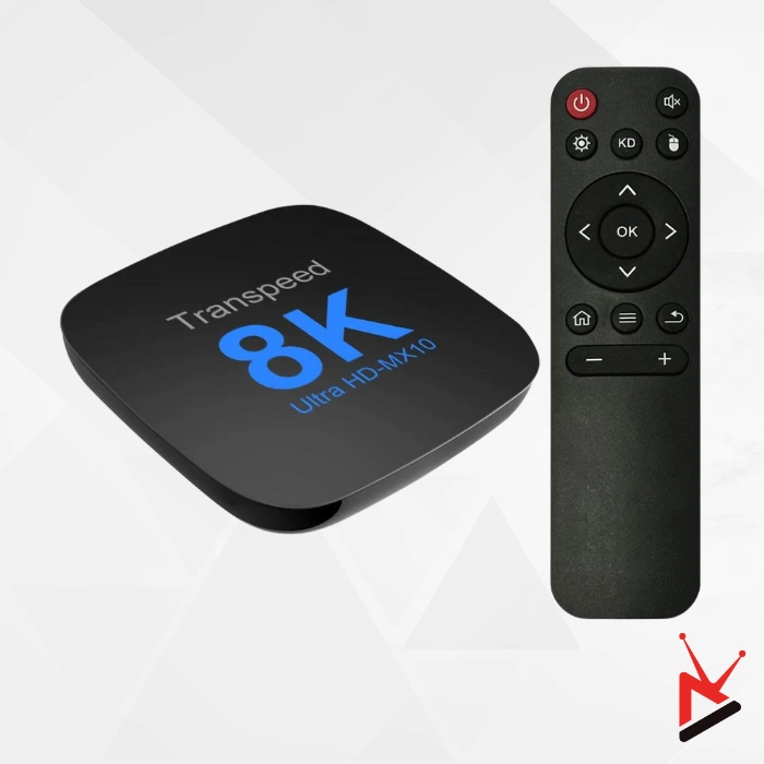 Transpeed 8k 2GB 16GB streaming box with remote