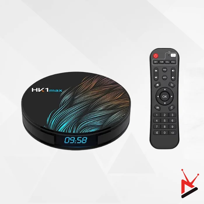 hk1 max android tv box with remote controller