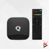 q plus android tv box with remote controller